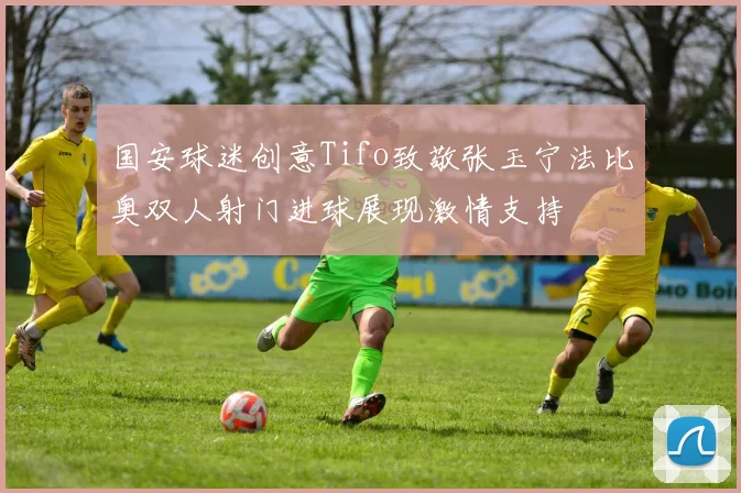 国安球迷创意Tifo致敬张玉宁法比奥双人射门进球展现激情支持