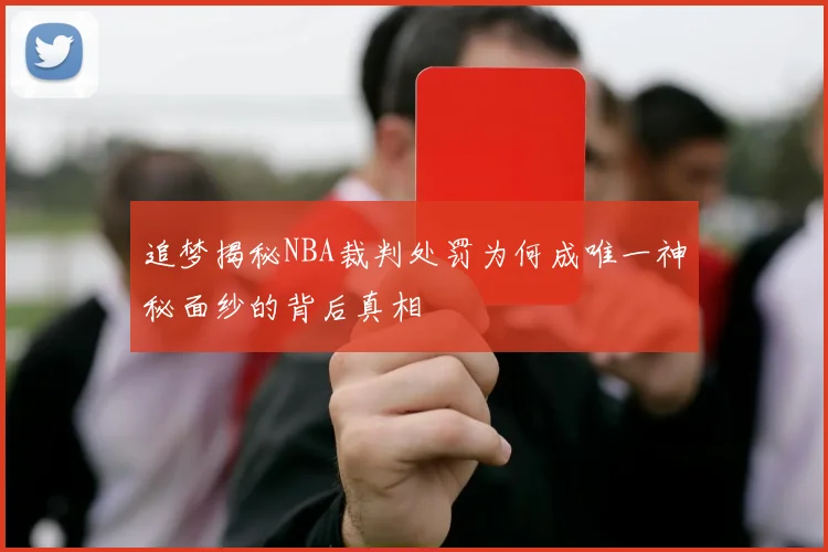 追梦揭秘NBA裁判处罚为何成唯一神秘面纱的背后真相